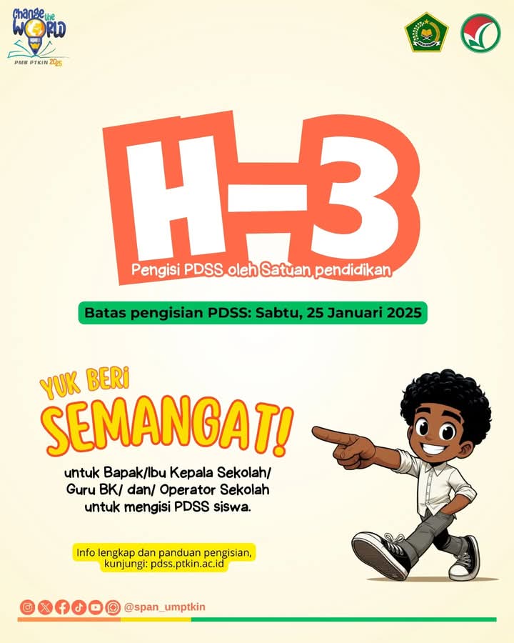 Sosialisasi PMB PTKIN  (SPAN dan UM PTKIN) Tahun 2025 kepada Madrasah Se-Bangka Belitung