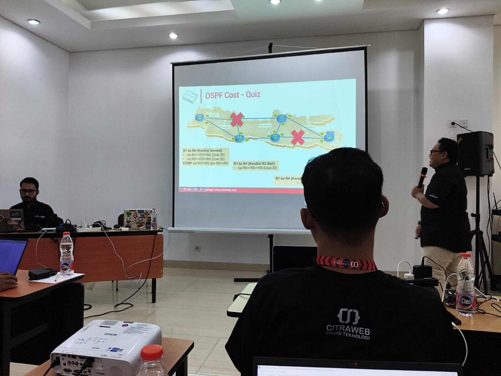 Perdalam Pengetahuan Jaringan Komputer, Personil TIPD Ikuti Pelatihan dan Sertifikasi MTCRE