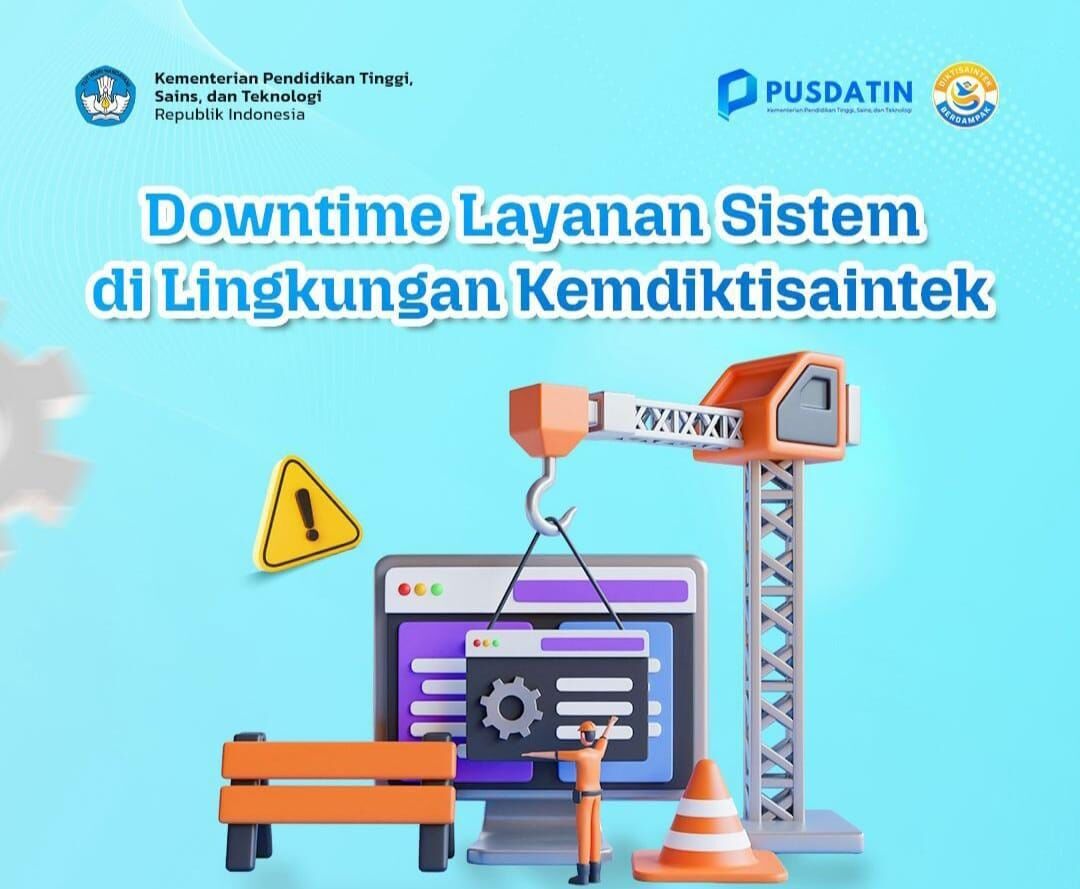 Downtime Layanan Sistem di Lingkungan Kemdiktisaintek Februari 2026