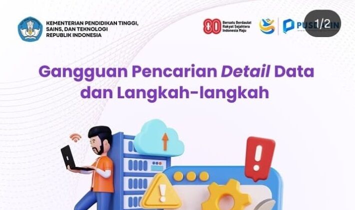 Gangguan Pencarian Data di PDDikti dan Langkah-langkahnya