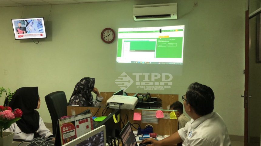 Pelatihan Penggunaan Website Layanan Akademik kepada Staf Akademik IAIN SAS BABEL