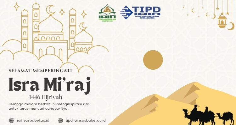 Selamat Memperingati Isra Mi'raj 1446 Hijriah