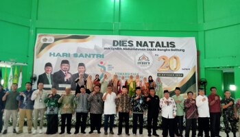 Nganggung Bersama Peringati Dies Natalis IAIN SAS Babel  ke-20