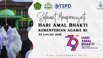 Selamat Memperingati Hari Amal Bhakti Kementerian  Agama Ke-79