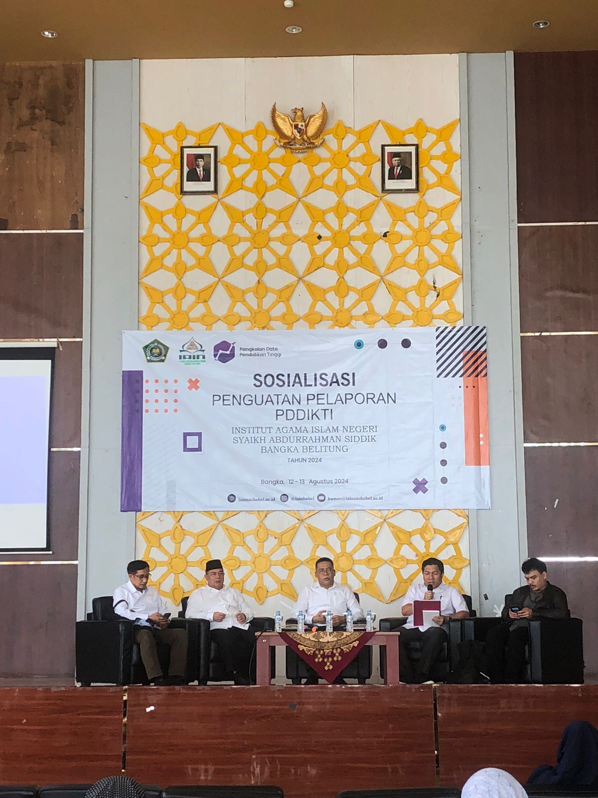 Sosialisasi Penguatan Pelaporan PDDIKTI di Lingkungan IAIN Syaikh Abdurrahman Siddik Bangka Belitung