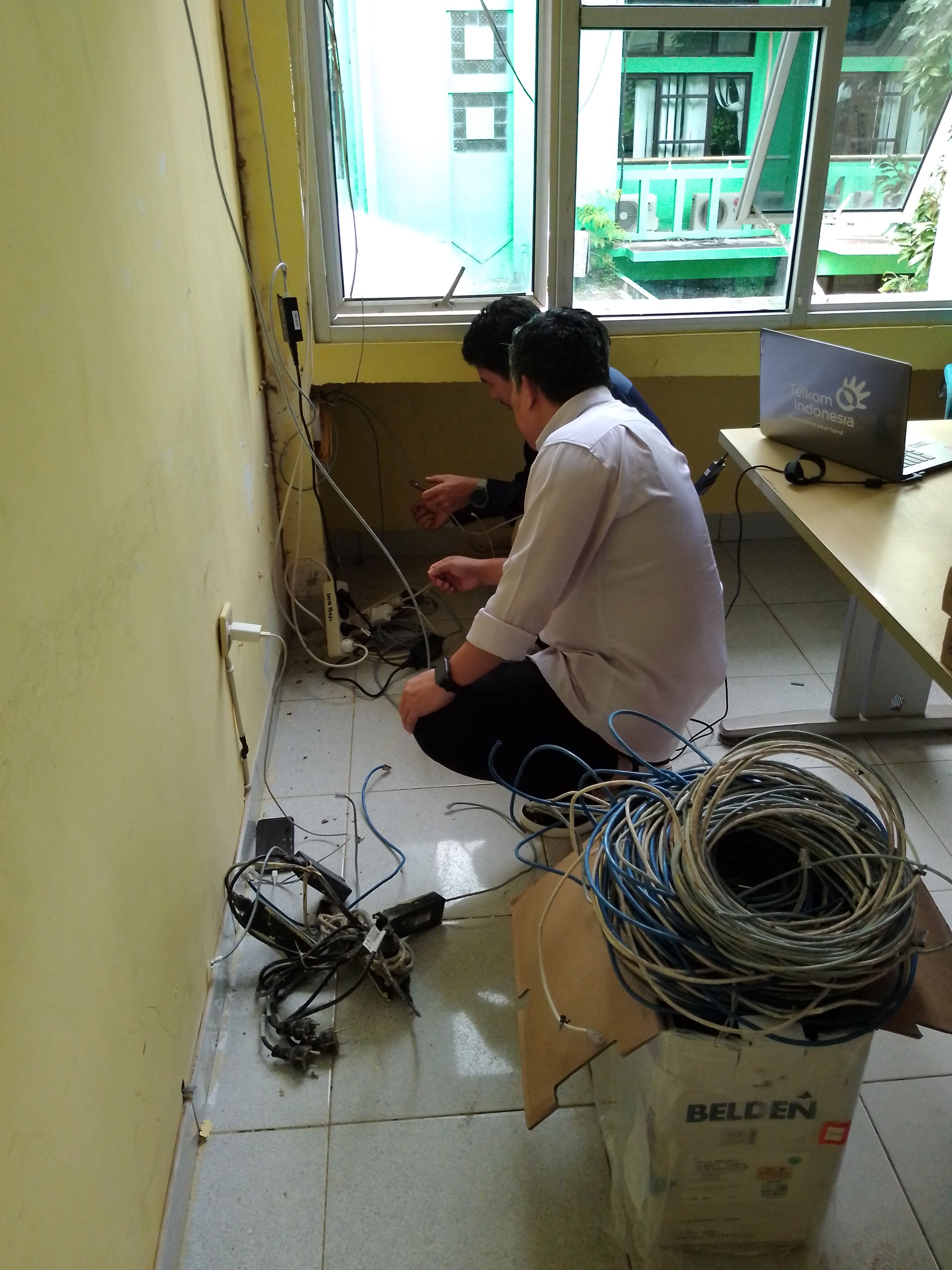 Ujicoba Layanan Indibiz PT. Telkom pada Fakultas Tarbiyah